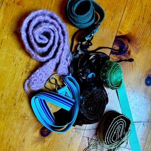 Mixed selection of barely used belts.. some are Jcrew.